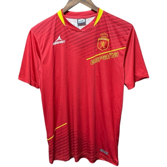 Real Federación Española de Hockey espana vintage 90s Mercury jersey retro shirt - Picture 1 of 8